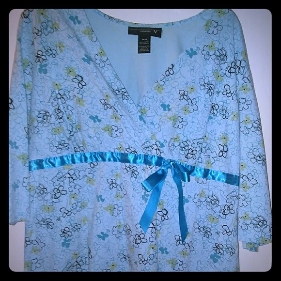 Mock wrap blouse - Picture 1 of 4